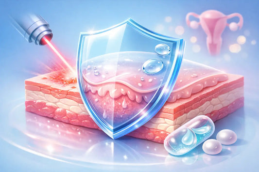 Protection muqueuse après laser intime sans irritation