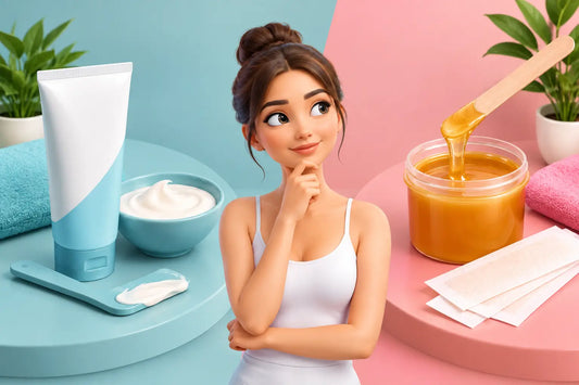 Crème dépilatoire versus cire intime : que choisir ?