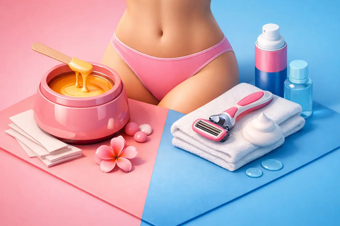 Cire chaude ou rasoir pour le maillot ?