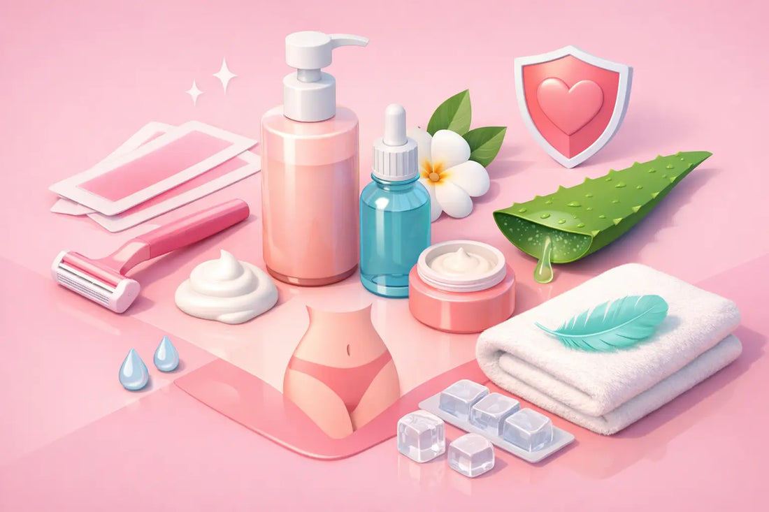 Meilleurs soins après épilation intime