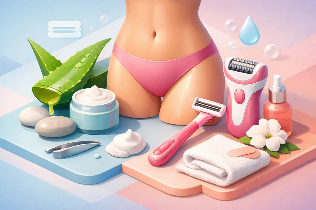 Épilation maillot: éviter irritations et coupures